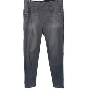 Democracy Ab-solution Stone Wash Pull On Jegging Ankle Length Sz 10